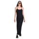 Target Γυναικεία ολόσωμη φόρμα Strappy Open Hem Jumpsuit ''Rib Viscose''